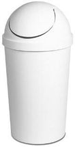 Sterlite Swing Top Tidy Round 11.4L White