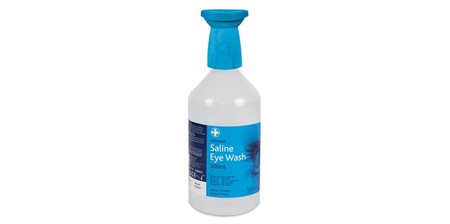 Reliwash Saline Eye Wash with Eye Cap 500ml