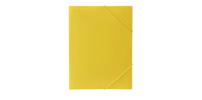 Marbig Document Wallet Polypropylene Elastic Closure A4