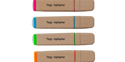 NXP Highlighter Recycled Chisel Tip Assorted Colours Pack 6