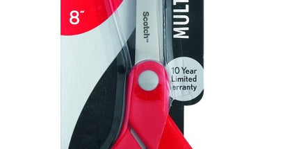 Scotch Scissors Multi-Purpose Red Handle 203mm