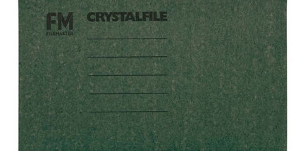 Compare FM Crystalfile Suspension Files Foolscap Green Box 50