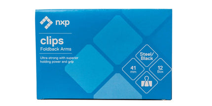 NXP Foldback Clips - Assorted sizes