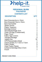 Help-it Burns Kit In Soft Pack 41 Piece