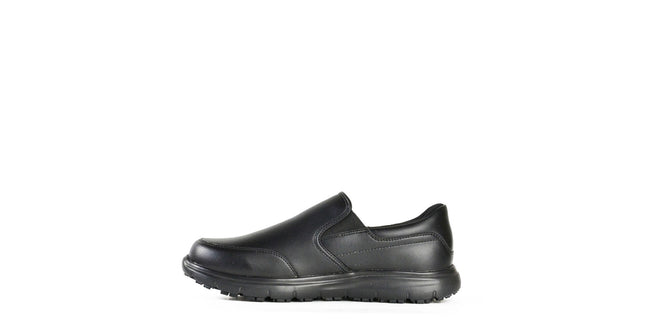 Bata Ice Slip Resistant Black Slip On Shoe