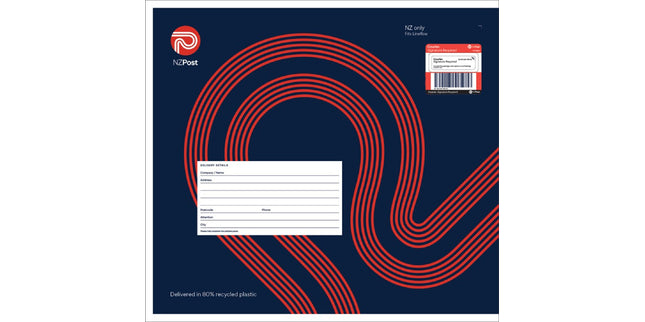 Courierpost Mailer Bag Signature Required Lineflow 395mm x 440mm Pack 25