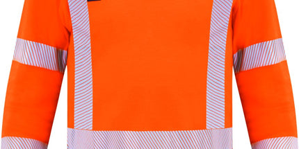 Bison Arcguard Polo ARC IHRTX TTMC-W17 Orange/Navy