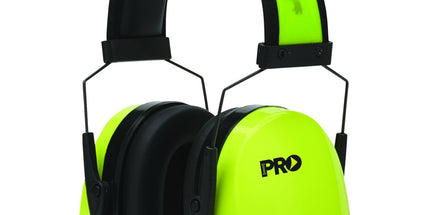 Pro Choice Pythom Slimline Earmuffs Hi Ves Yellow