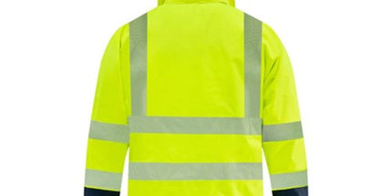 Bison Extreme Rainwear Jacket Day/night Yellow/navy