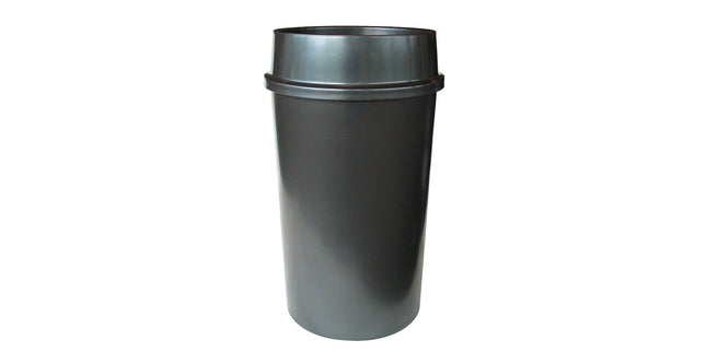 Maxi Tilt Top Tidy Plastic Rubbish Bin 60L 420x750mm Titanium