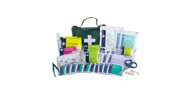 Lewis-Plast First Aid Kit Workplace Premium Soft Pack 1-5 Person