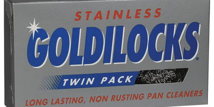 Goldilocks Stainless Scouring Pad Pack 2