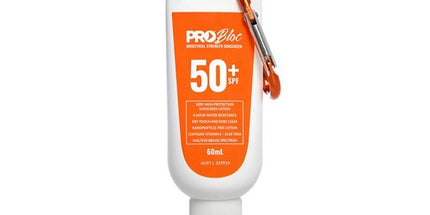 ProBloc Sunscreen SPF50+ 60ml Squeeze Bottle With Carabiner