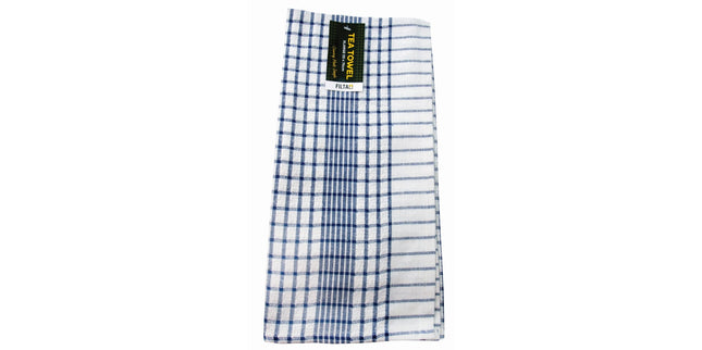 Filta Cleaning Products Tea Towel Commercial Cotton XL Blue