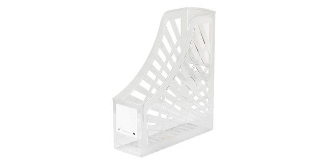 Italplast Magazine File 250 x 92 x 298mm Clear