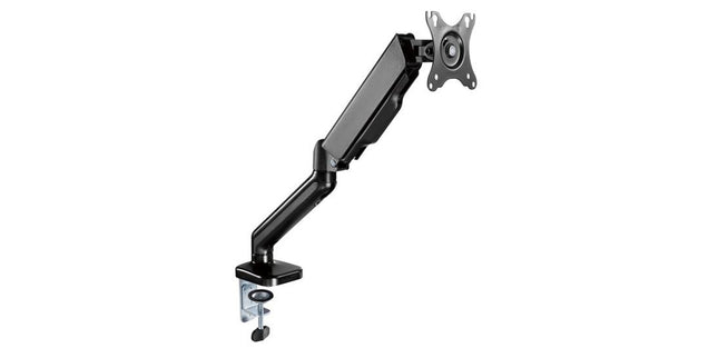 Brateck Elegant Monitor Arm Single Counter Balance with Gas Spring 17 - 32 Inch