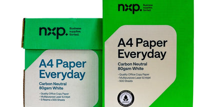NXP Everyday A4 Carbon Neutral Copy Paper 80gsm White Ream 500 Box 5