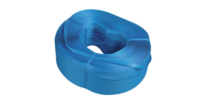 Strapping Tape PP Hand 12mm x 1000m Blue