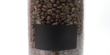 Seymours Container Glass Container Glass Stainless Steel Lid With Blackboard Label Large