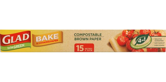 Glad To Be Green Baking Paper Compostable 300mm x 15m