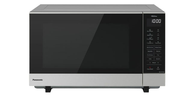 Panasonic 27l 1000w Flatbed Inverter Microwave Stainless Steel