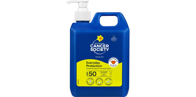Cancer Society Sunscreen SPF50 1L
