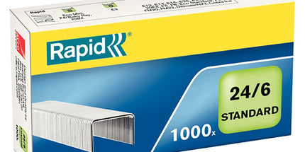 Rapid Staples No. 24/6 20 Sheet Box 1000