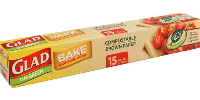 Glad To Be Green Baking Paper Compostable 300mm x 15m