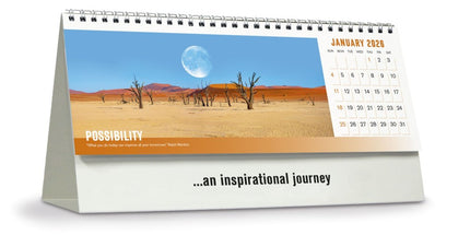 Easy2C Focus 2026 Desk Calendar