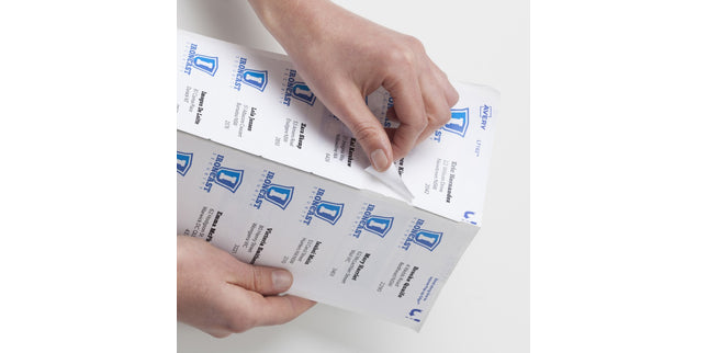 Avery Address Labels Sure Feed Laser Printer 952001 / L7161 63.5 x 46.6mm 18 Per Sheet Pack 360