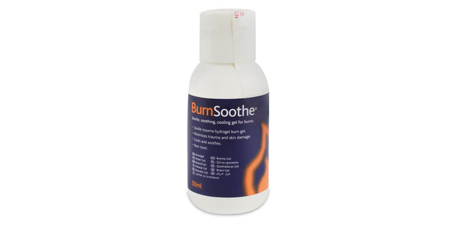 BurnSoothe Burn Gel 50ml Bottle Box 6