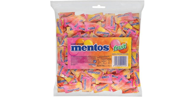 Mentos Lollies Fruit 540g