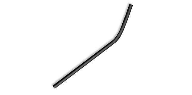 BioPak Paper Straw FSC 6mm x 197mm Black Pack 250