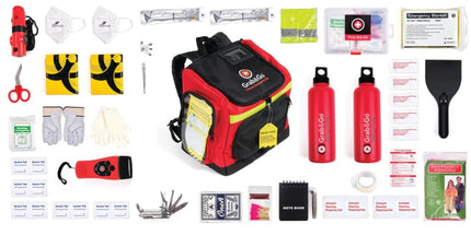 Grab & Go 1 Person Emergency Kit Red / Black