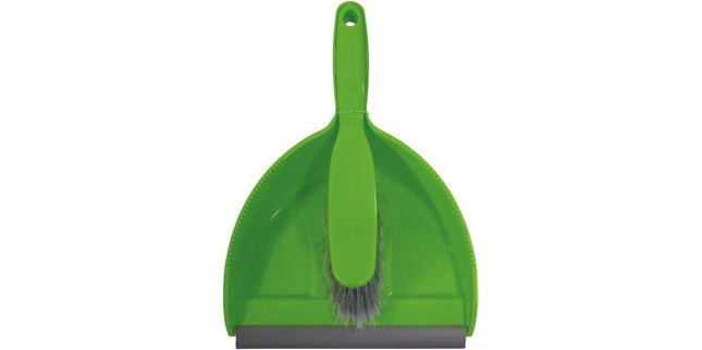 Sabco Lobby Pan & Brush Set Green