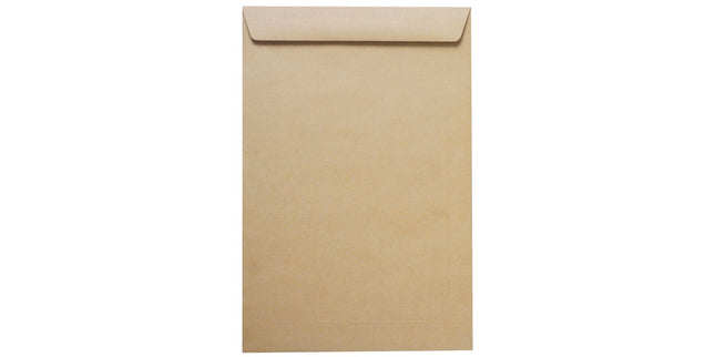 Croxley Pocket Envelope Tropical Seal E35 254mm x 381mm Manilla Box 250