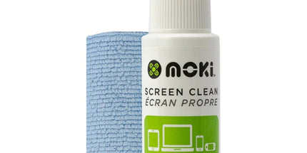 Moki Clean Screen 120ml + Microfibre Cloth