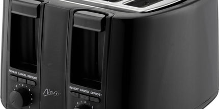Nero Toaster 4 Slice Square