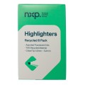 NXP Highlighter Recycled Chisel Tip Assorted Colours Pack 6